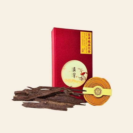 123 | Century-Old Premium Agarwood Coil Incense 百年极品沉香盘香 | Wellness & Relaxation Calms Mind Spirit
