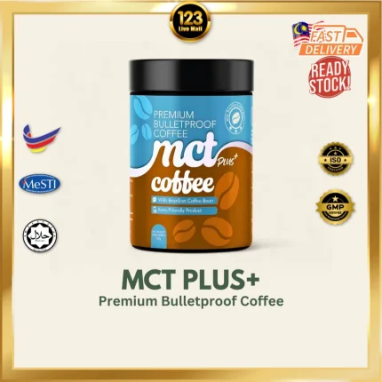 123 | MCT PLUS PREMIUM BULLETPROOF COFFEE 健康瘦身咖啡