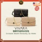 VIVARA Exclusive Wealth-Attracting Zip Wallet 独家开运风水包包