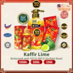 123 LIVE MALL 升级版 24K 金沙七色花青柠檬沐浴露