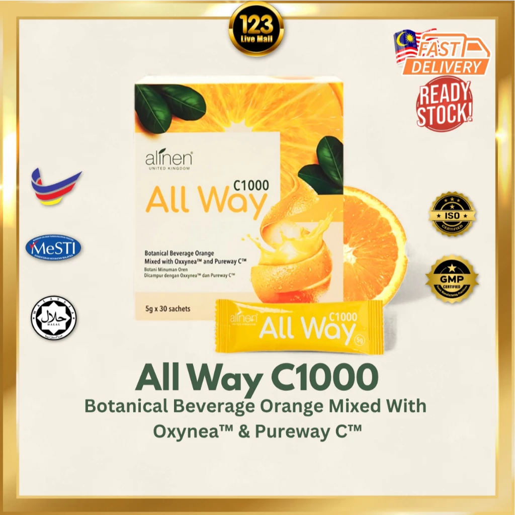 my-11134207-7rase-mb52newsinli98 30 SACHETS ALINEN UK ALL WAY C1000 - Image 1