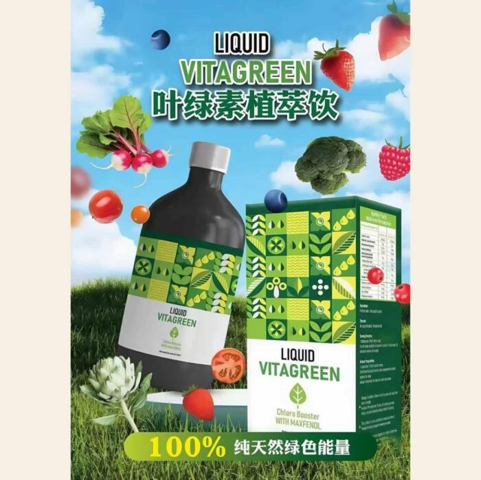 500ML LIQUID VITAGREEN 液体叶绿素营养饮 - Image 2