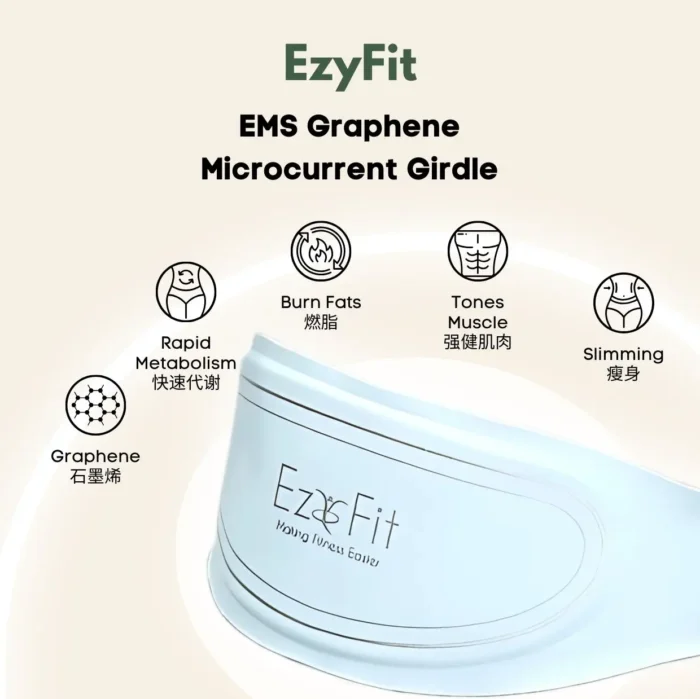 EZYFIT EMS Graphene Microcurrent Girdle 石墨烯瘦身腰带 - Image 2