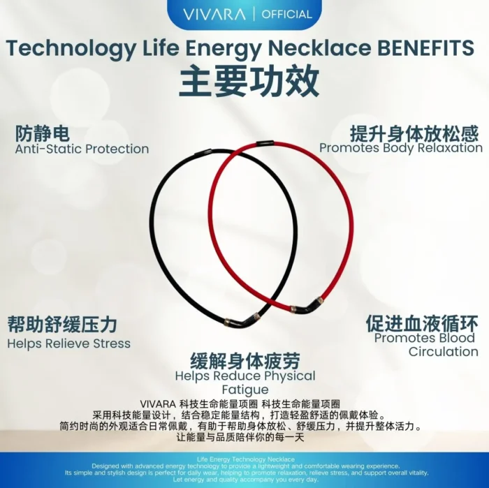 Technology Life Energy Necklace 科技生命能量项链 - Image 3