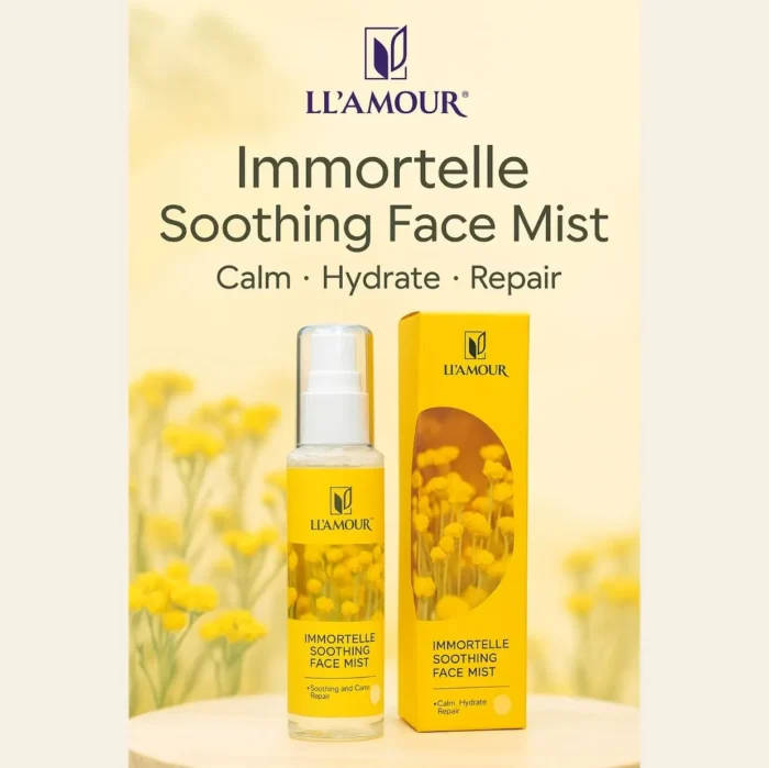 LLAMOUR IMMORTELLE CALMING & SOOTHING FACE MIST (100ML) - Image 2