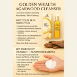 (AI) GOLDEN WEALTH AGARWOOD CLEANSER (100ML) - Image 4
