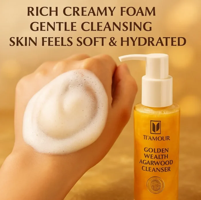 (AI) GOLDEN WEALTH AGARWOOD CLEANSER (100ML) - Image 6