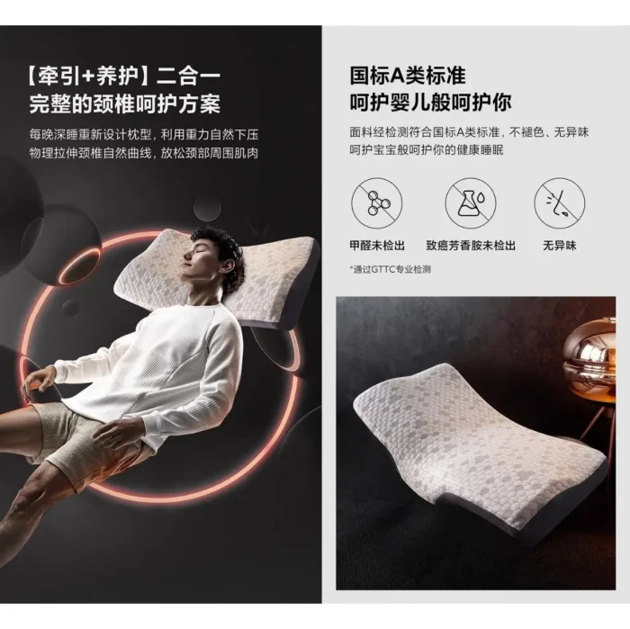Graphene Microelectric Pressure-Relief Cervical Pillow 石墨烯枕头 - Image 7