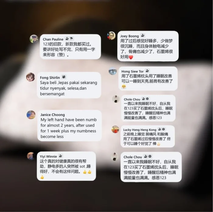 Graphene Microelectric Pressure-Relief Cervical Pillow 石墨烯枕头 - Image 9